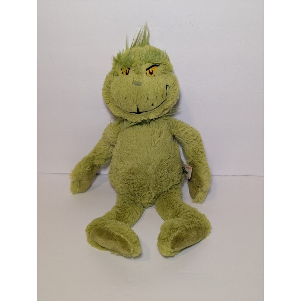 Aurora Dr. Seuss Grinch Stole Christmas Plush 16” Green Stuffed Animal 2022
